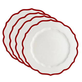 Winterberry Scalloped Dinner Plate (Set of 4)