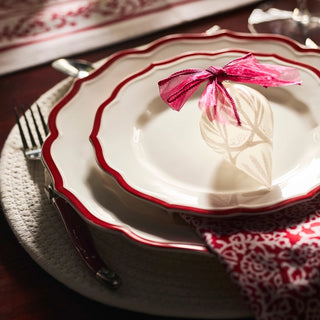 Winterberry Scalloped Salad Plate (Set of 4)