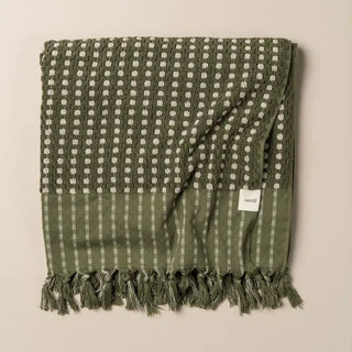 Olive/Stone Towel Collection